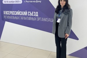Директор Центра гарантийного обеспечения МСП Оксана Башаркевич принимает участие во Всероссийском съезде региональных гарантийных организаций